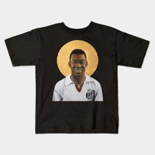 Pele Santos - Football Legends Kids T-Shirt